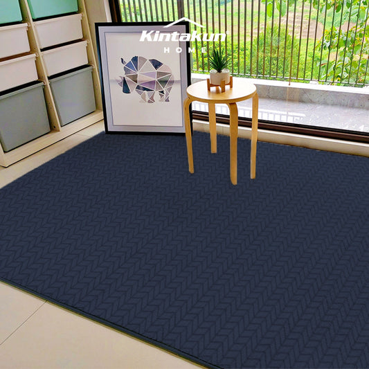 Kintakun Home Karpet Selimut Busa Jacquard 150 x 200 cm Lazuardi