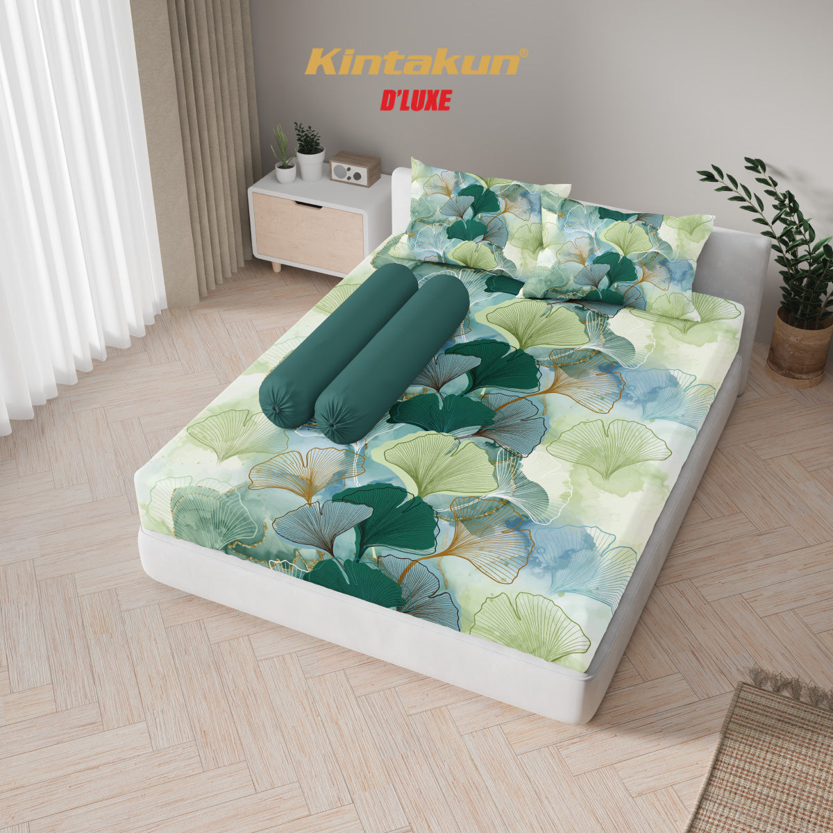 Kintakun Dluxe Sprei Fitted Liora Tinggi 25cm