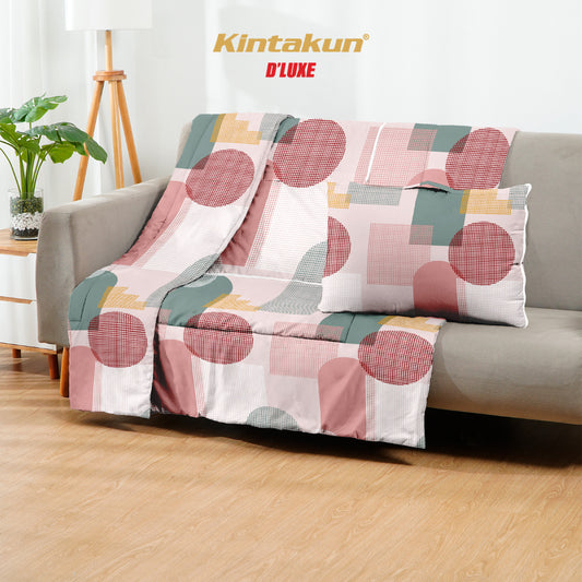 Kintakun Dluxe Balmut 2in1 Bantal Selimut Multifungsi Motif Lita Varian Ukuran