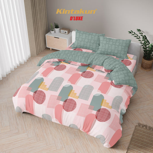 Kintakun Dluxe Bedcover Set Fitted Lita Tinggi 25cm