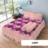 Kintakun Lite Sprei Rumbai Lizzy Tinggi 20cm