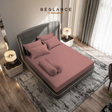 Beglance Cotton Embroidery Sprei Set 160 x 200 Tinggi 35 cm