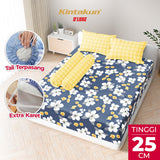 Kintakun Dluxe Sprei Fitted Lunetta Tinggi 25cm