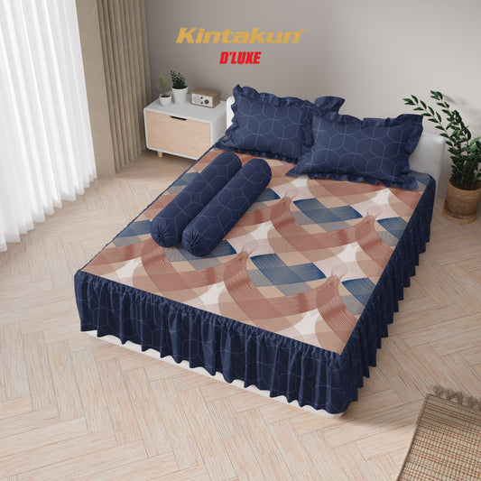 Kintakun Dluxe Sprei Rumbai Maura Tinggi 39cm