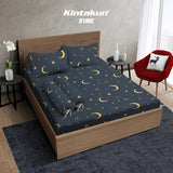 Kintakun Dluxe Gold Sprei Fitted 160 x 200 Tinggi 30cm Varian Motif