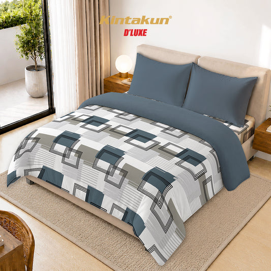 Kintakun Dluxe Bedcover Set Fitted Milano Tinggi 30cm