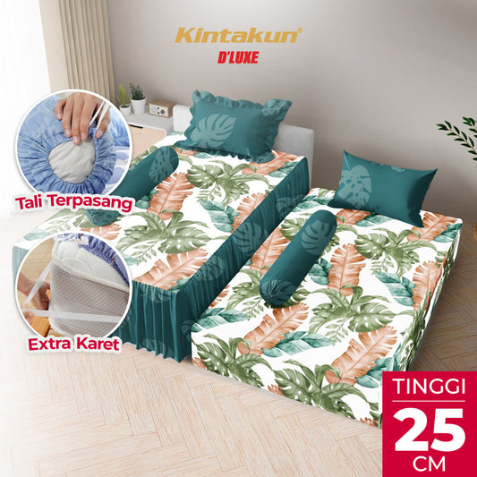 Kintakun Dluxe Sprei Duo 2in1 Mirani Tinggi 25cm