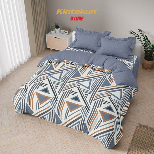 Kintakun Dluxe Bedcover Set Rumbai Morence Tinggi 39cm