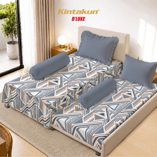 Kintakun Dluxe Sprei Duo 2in1 Tinggi 30cm Motif Morence
