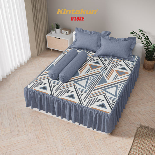 Kintakun Dluxe Sprei Rumbai Morence Tinggi 39cm