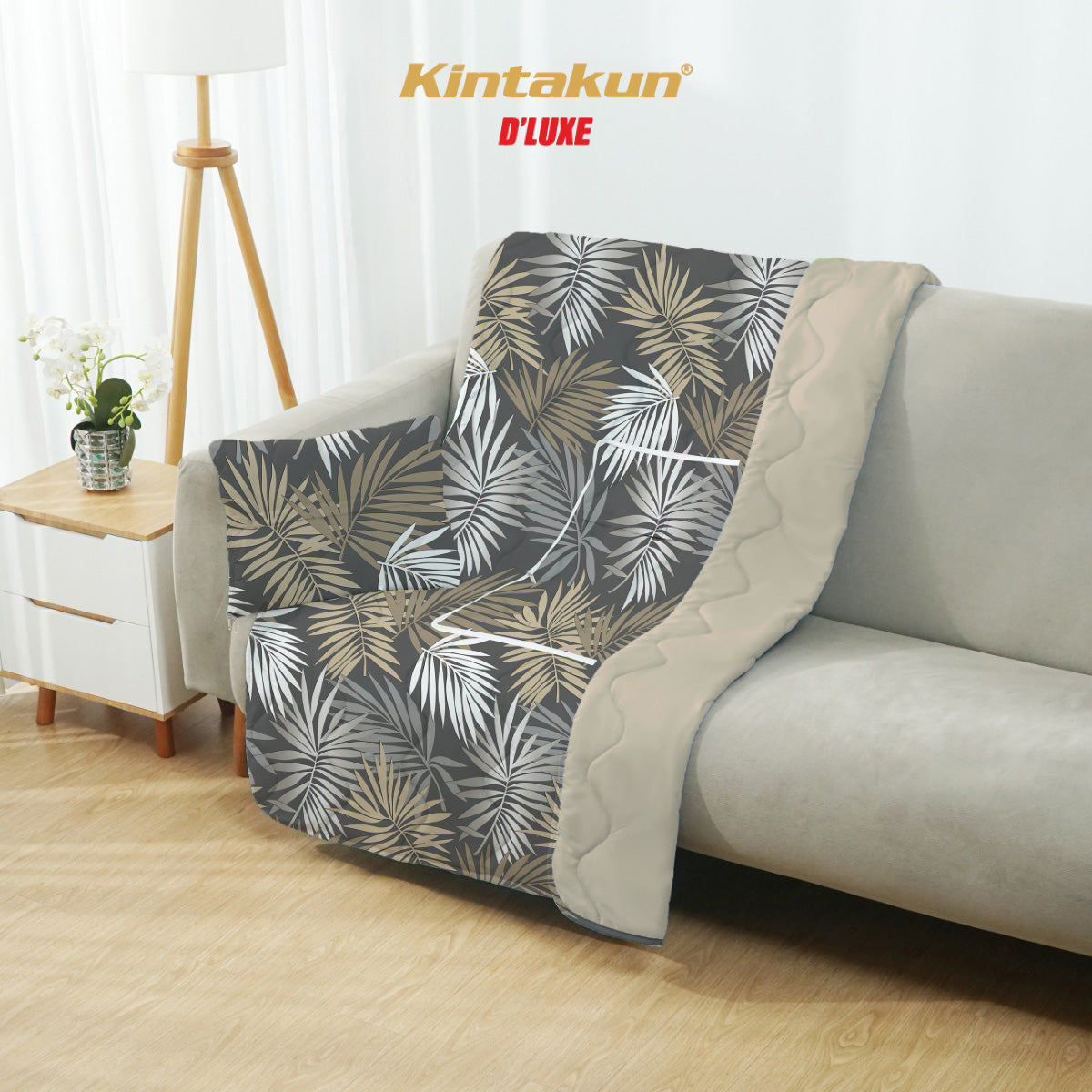 Kintakun DLUXE Bantal Selimut Mini 100 x 150 Balmut 2in1 Varian Motif