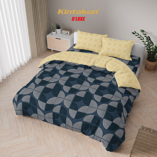 Kintakun Dluxe Bedcover Set Fitted Ninda Tinggi 25cm
