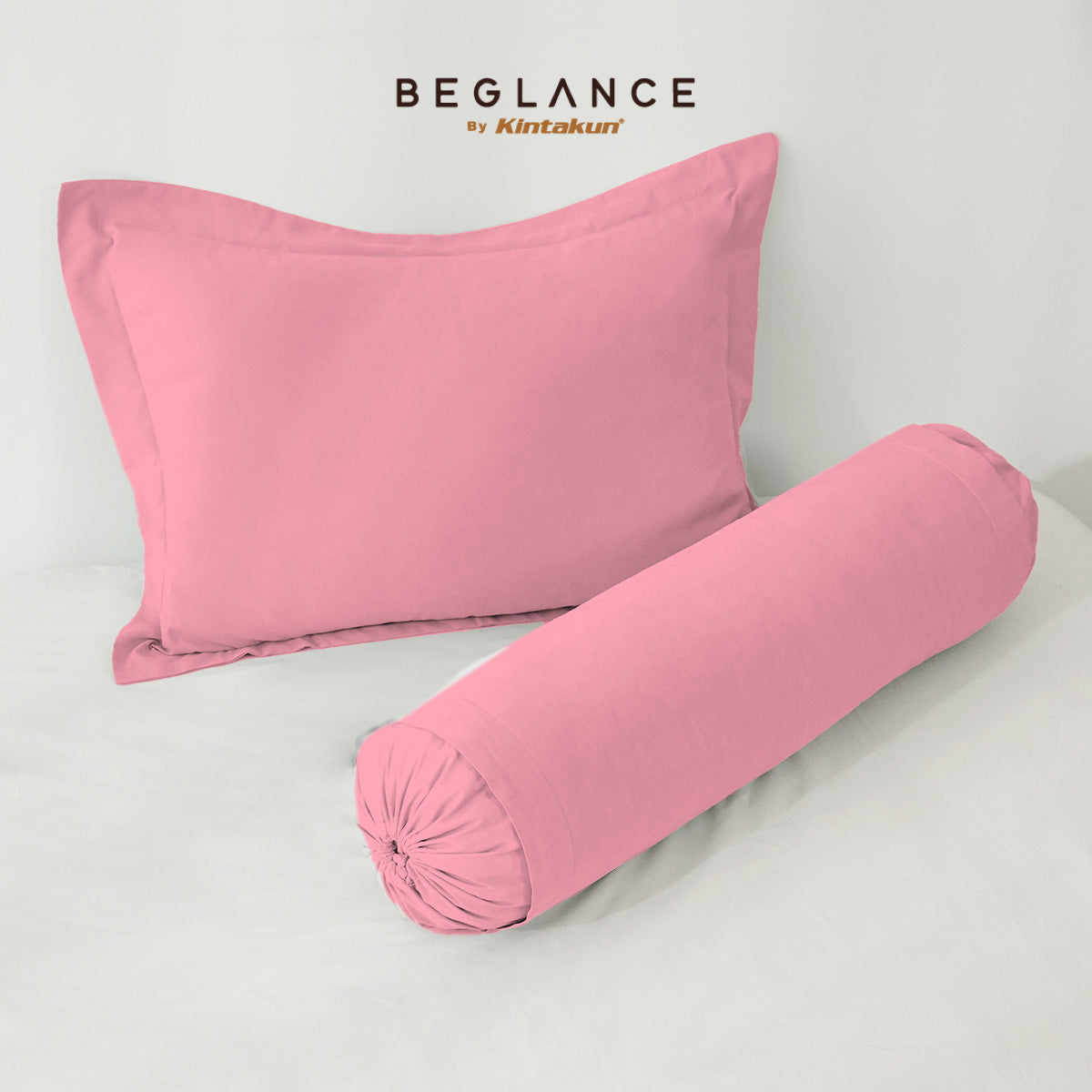 Beglance Sarung Bantal Guling Microtex Isi 1 Pcs Ninfa