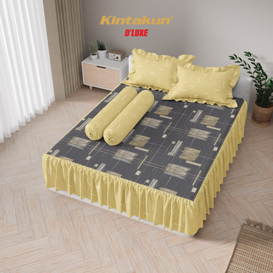 Kintakun Dluxe Sprei Rumbai Nino Tinggi 39cm