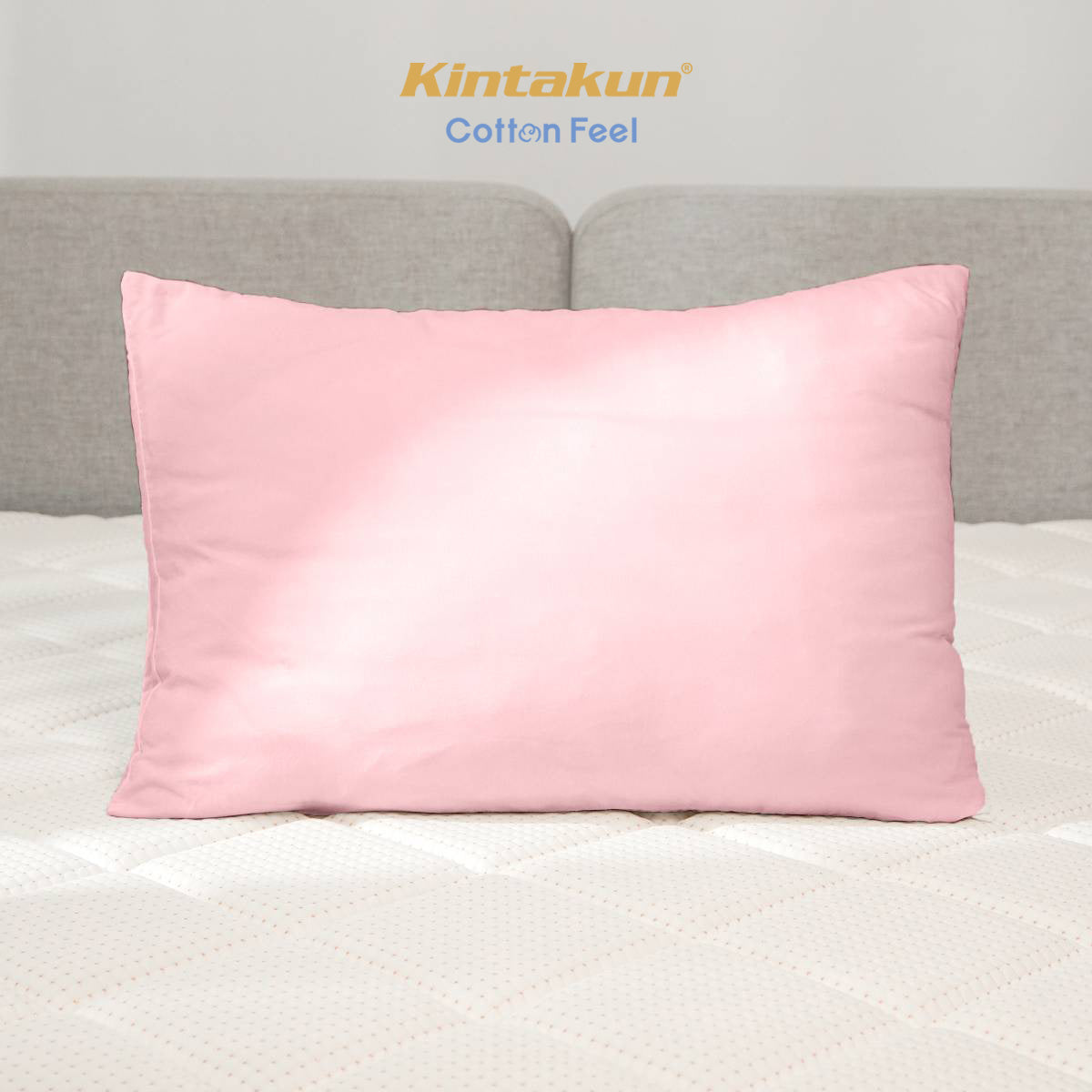 Kintakun Cotton Feel Mix & Match Sprei Pocket Varian Petal Pink Tinggi 30 cm