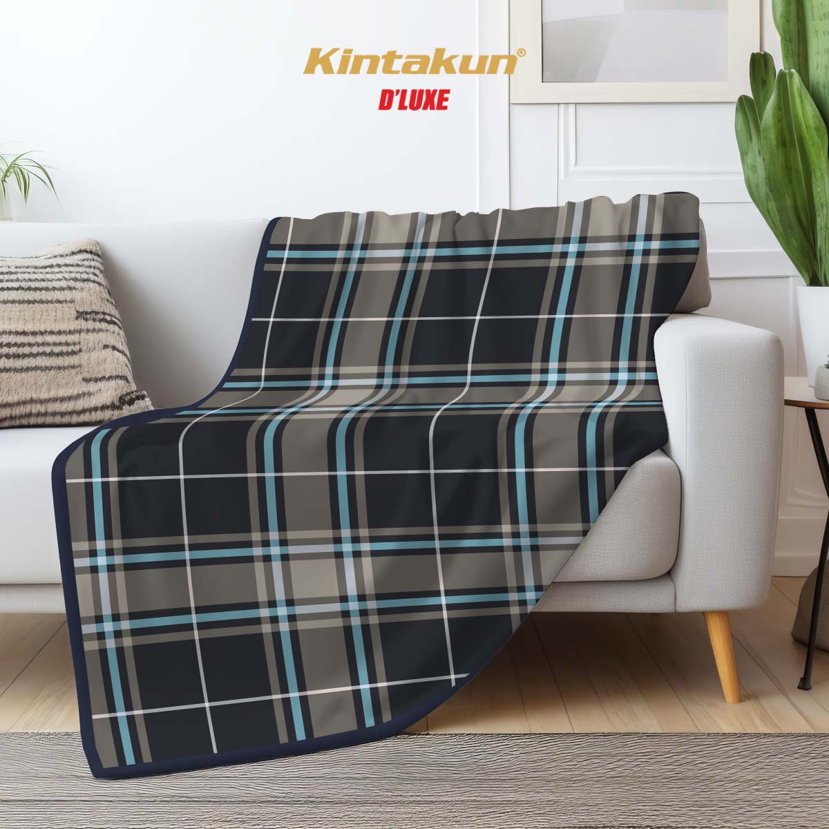 Kintakun Dluxe Selimut Flannel 160 x 200 Varian Motif