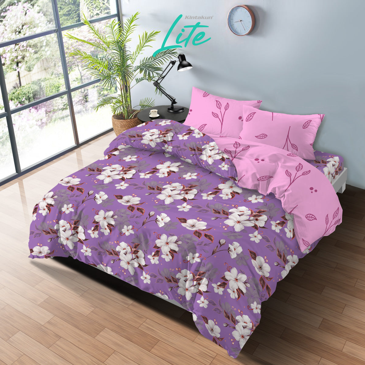 Kintakun Lite Bedcover Fitted Qitara Tinggi 20cm