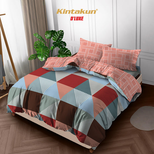 Kintakun Dluxe Bedcover Fitted Rafly Tinggi 20 cm