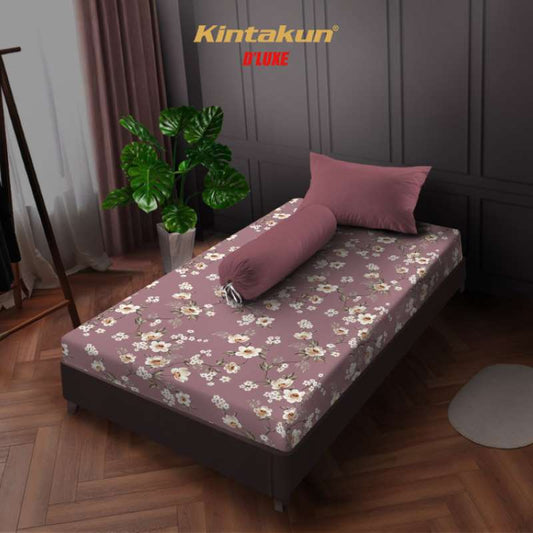 Kintakun DLUXE Sprei Set Fitted Rahajeng Tinggi 20 cm