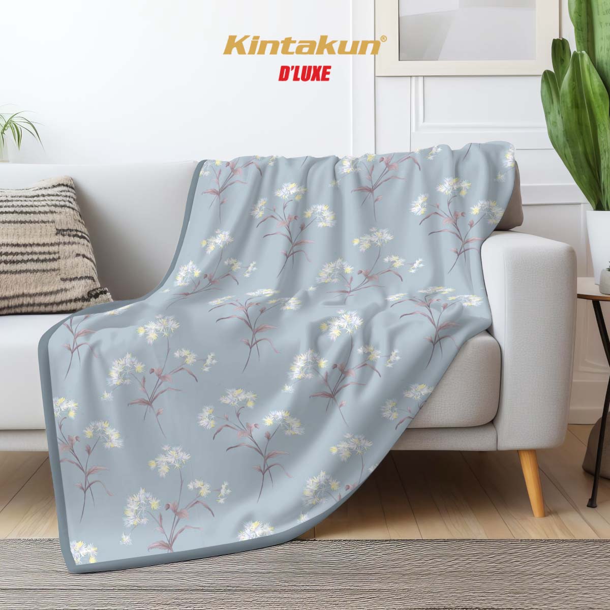 Kintakun Dluxe Selimut Flannel 160 x 200 Varian Motif