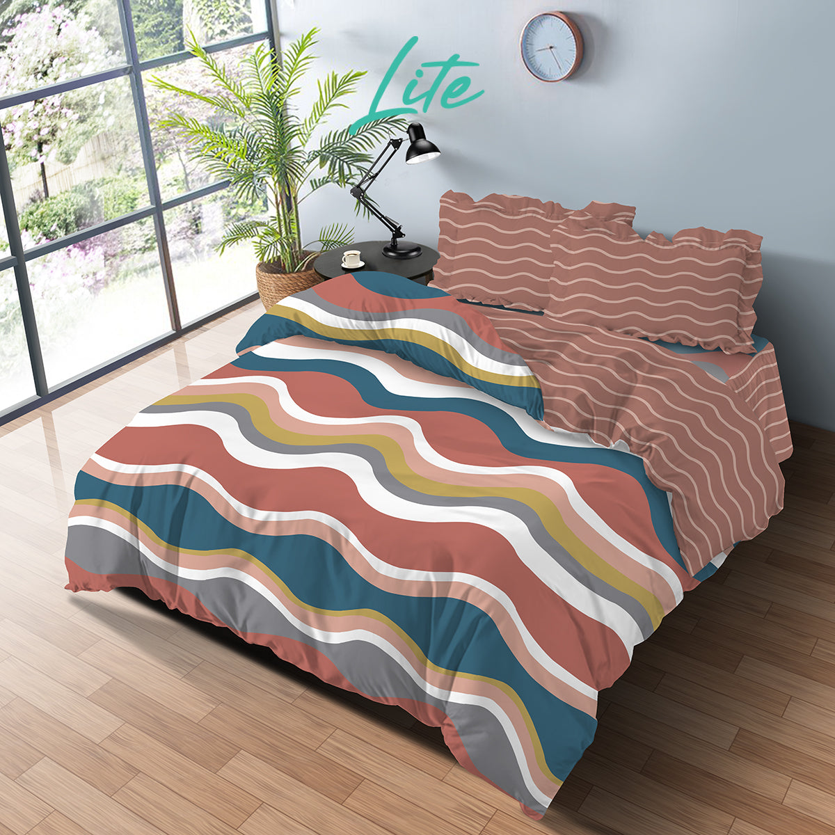 Kintakun Lite Bedcover Rumbai 180 x 200 Riana