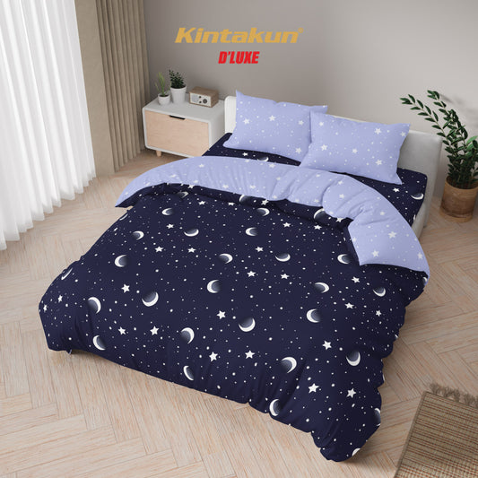 Kintakun Dluxe Bedcover Set Fitted Sandi Tinggi 25cm