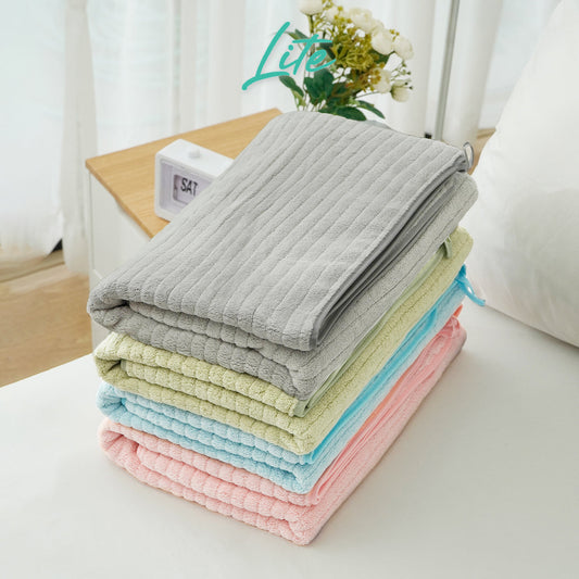Kintakun Lite Coral Fleece Towel 70 x 140 Sandy