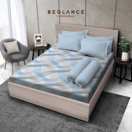 Beglance Sprei Set Microtex Scala Premium Microsuede 30cm