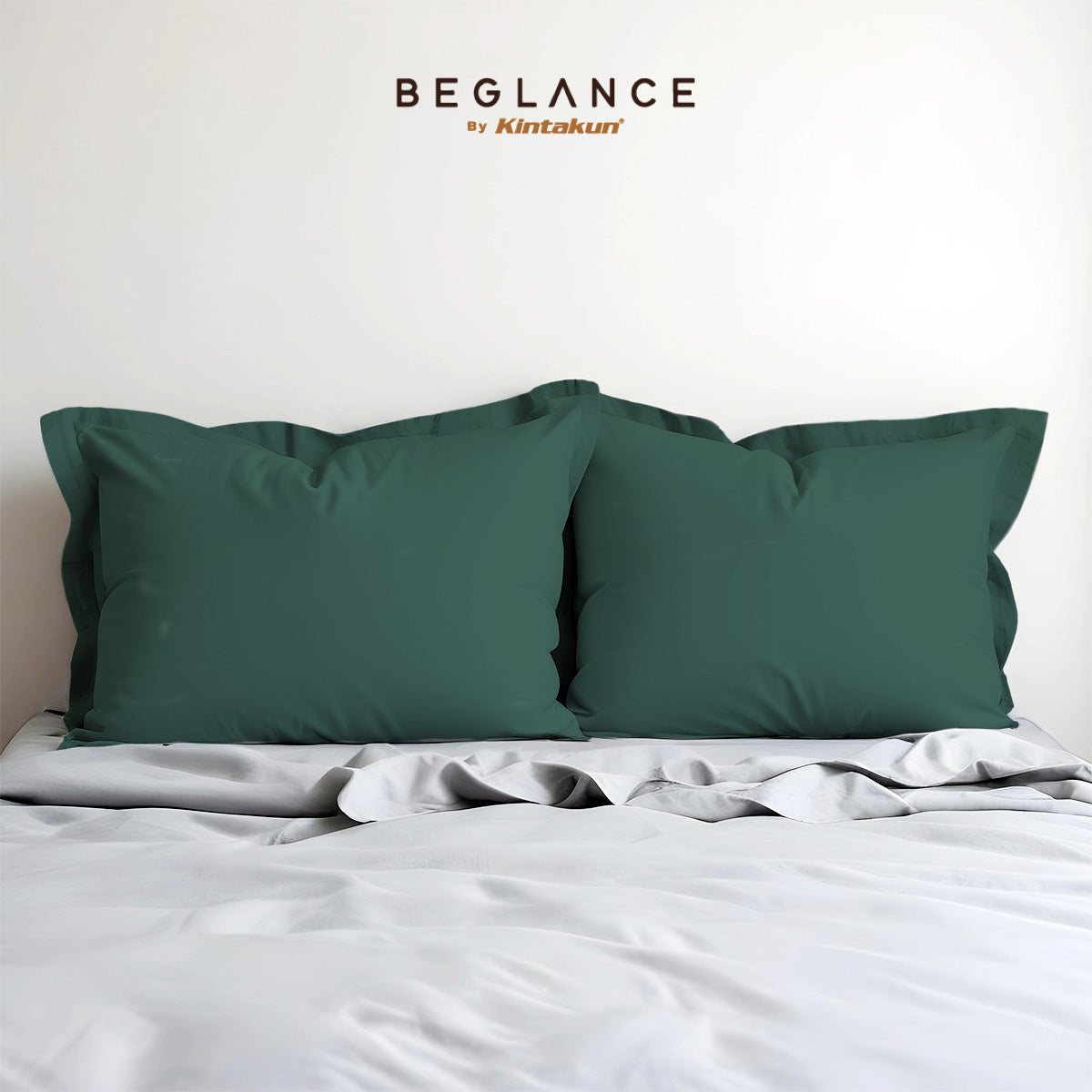 Beglance Sarung Bantal Microtex Isi 2 Pcs Segin