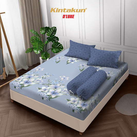 Kintakun DLUXE Sprei Set Fitted Tinggi 20 cm Shakila