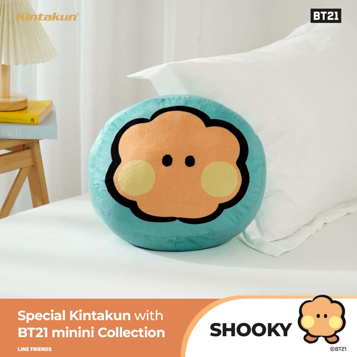 Kintakun Home Bantal Sofa minini Bentuk Kartun Animasi Varian Karakter
