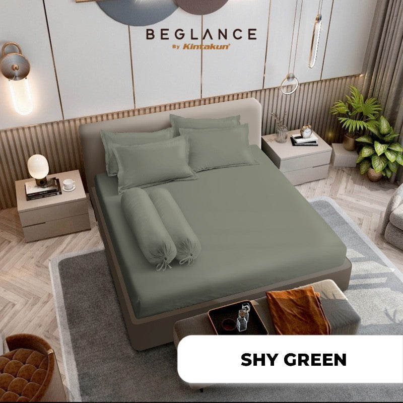 Beglance Tencel Plain Sprei Fitted 180 x 200