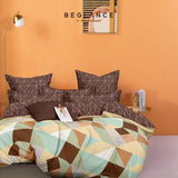 Beglance Bedcover Set Fitted Microtex Sirius Premium Microsuede 30cm