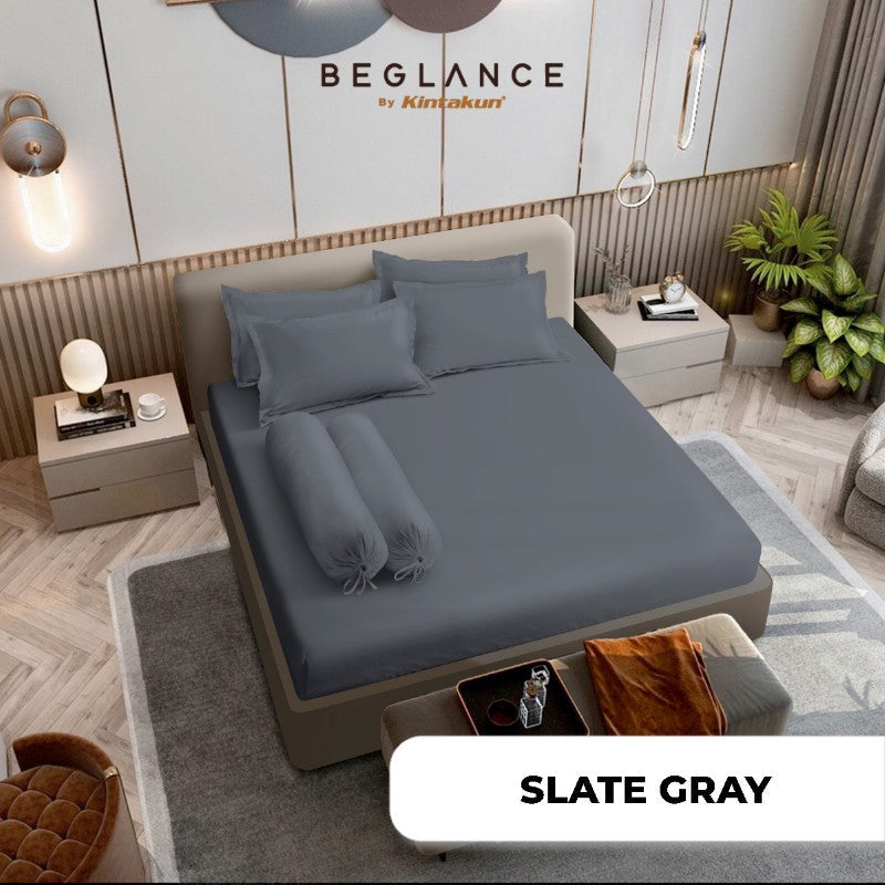 Beglance Tencel Plain Sprei Fitted 180 x 200