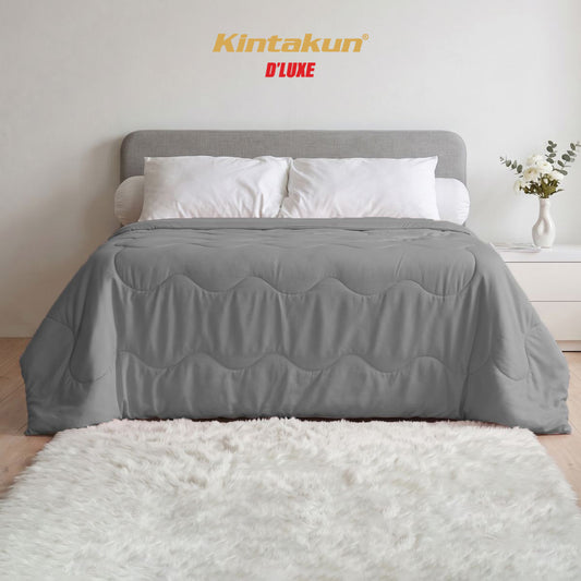 Kintakun DLUXE Snowy Blanket 150 x 200 Warna Stone Mist