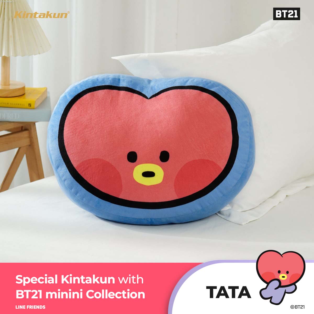Kintakun Home Bantal Sofa minini Bentuk Kartun Animasi Varian Karakter