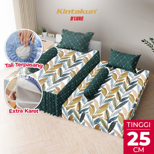 Kintakun Dluxe Sprei Duo 2in1 Telania Tinggi 25cm