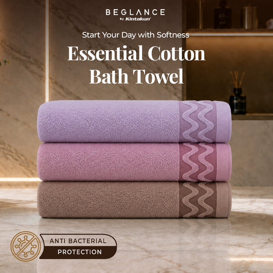 Beglance Essential Cotton Towel 70 x 140 cm 500 gsm Varian Serenya