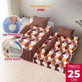 Kintakun Dluxe Sprei Duo 2in1 Valeska Tinggi 25cm
