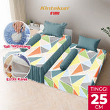 Kintakun Dluxe Sprei Duo 2in1 Varelia Tinggi 25cm