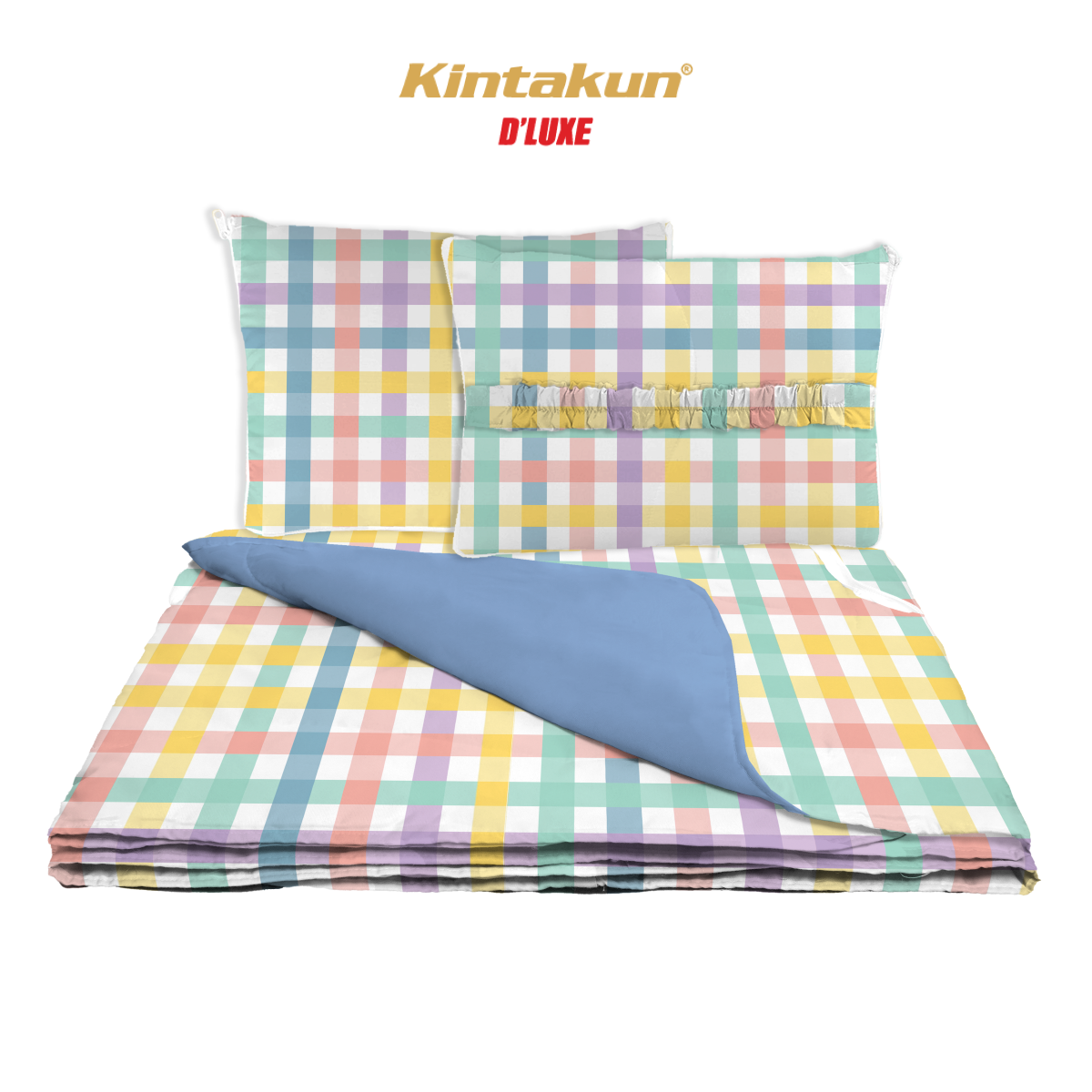 Kintakun DLUXE Bantal Selimut Mini 100 x 150 Balmut 2in1 Varian Motif