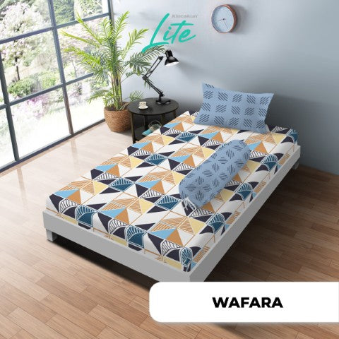 Kintakun Lite Sprei Fitted Wafara Tinggi 20cm