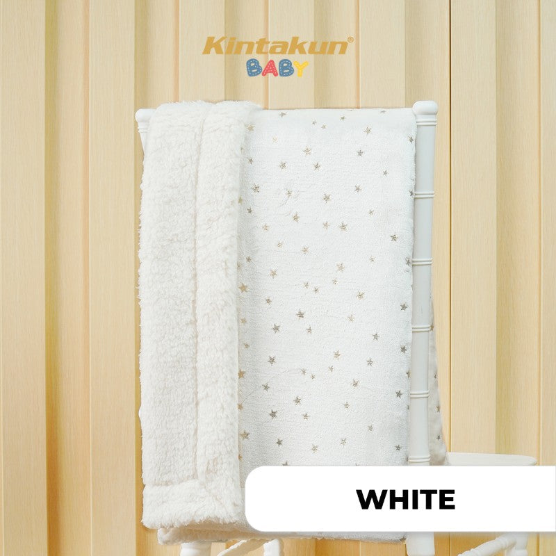 Sherpa Foil Baby Blanket 76 x 102