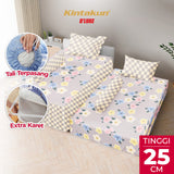 Kintakun Dluxe Sprei Duo 2in1 Yoram Tinggi 25cm