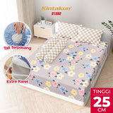 Kintakun Dluxe Sprei Fitted Yoram Tinggi 25cm