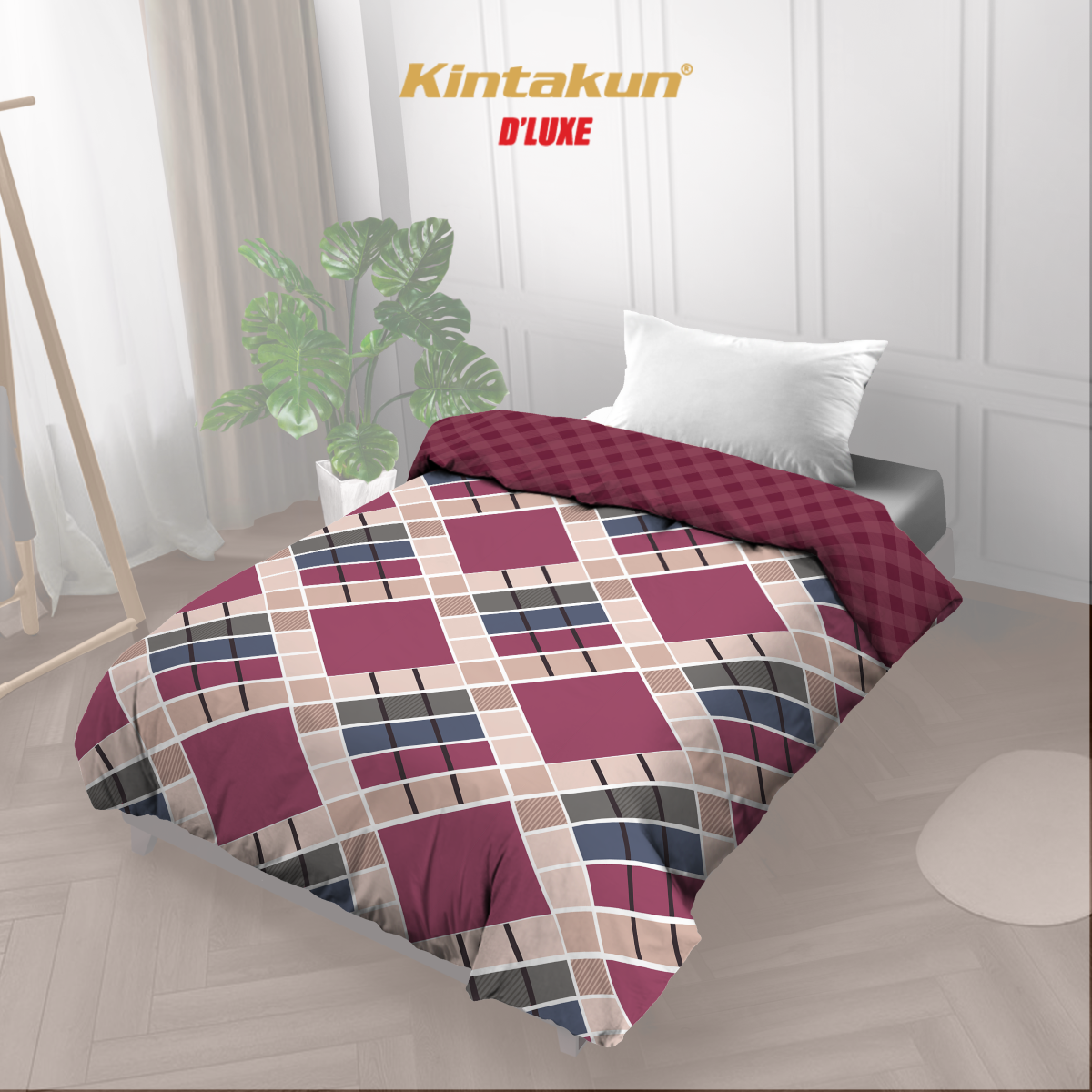 Kintakun Dluxe Comforter Only Motif Zanetta
