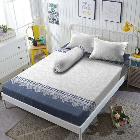 Sprei Fitted DLUXE Motif Liskael Tinggi 30 cm