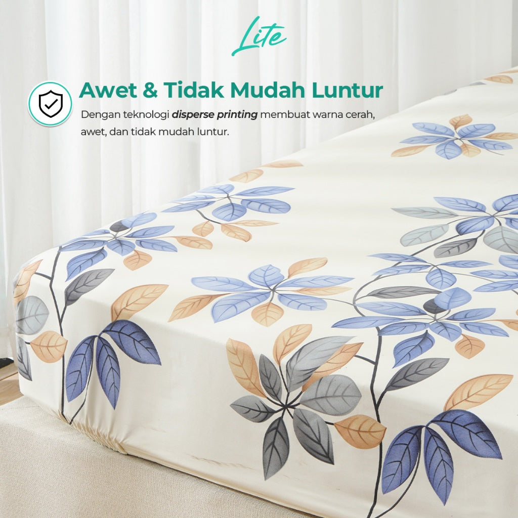 Kintakun Lite Sprei Set Fitted Aruna Tinggi 20cm
