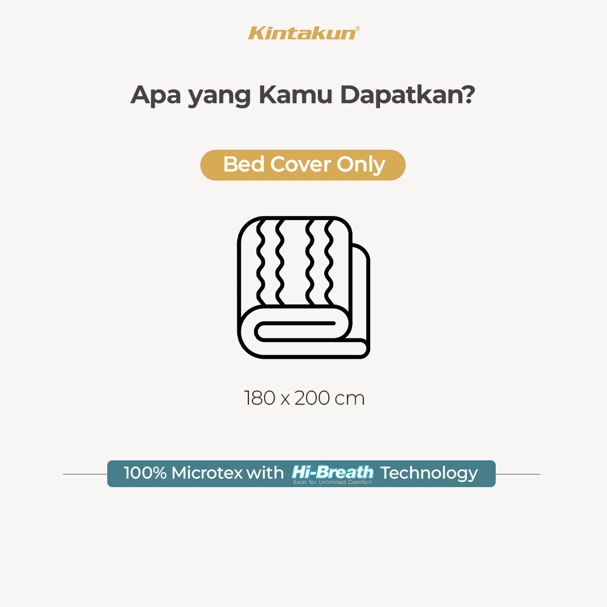 Kintakun Dluxe Comforter Only Ukuran 110 x 200 Motif Jovita