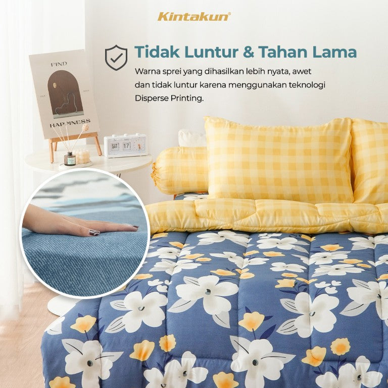 Kintakun Dluxe Sprei Fitted Amadea Tinggi 25cm